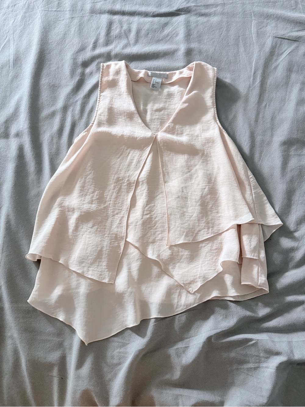 H&M Layered V-Neck Sleeveless Top